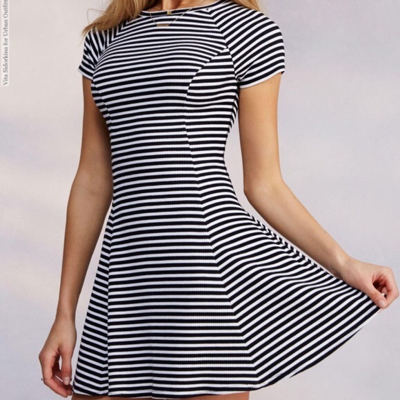 BDG Dresses & Skirts - 🚨10/$15🚨 BDG by UO | B&W striped dress |  large